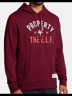 Under Armour Project Rock Red One E.L.F. Hooded Sweatshirt